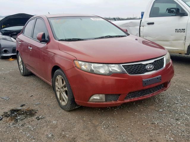 KNAFU4A24C5565409 - 2012 KIA FORTE EX MAROON photo 1