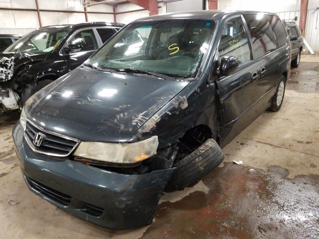 5FNRL18524B006443 - 2004 HONDA ODYSSEY LX  photo 2