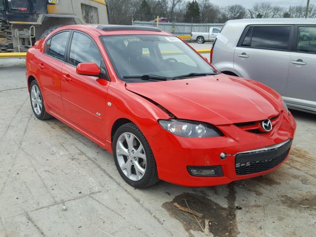 JM1BK323871647097 - 2007 MAZDA 3 S RED photo 1