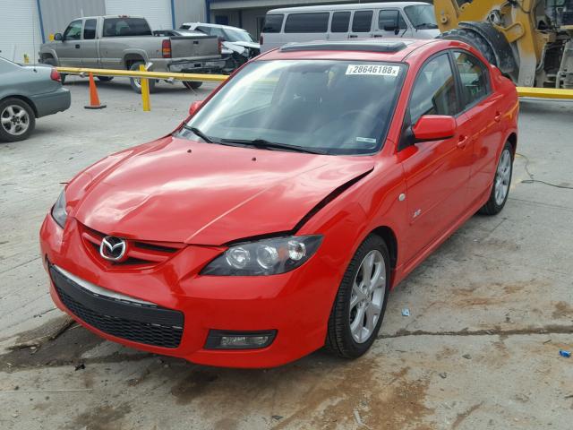 JM1BK323871647097 - 2007 MAZDA 3 S RED photo 2