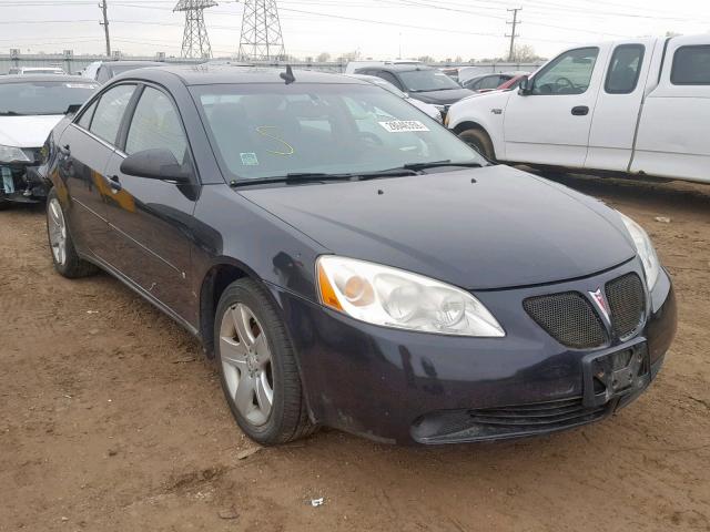 1G2ZG57B994176806 - 2009 PONTIAC G6 BLACK photo 1