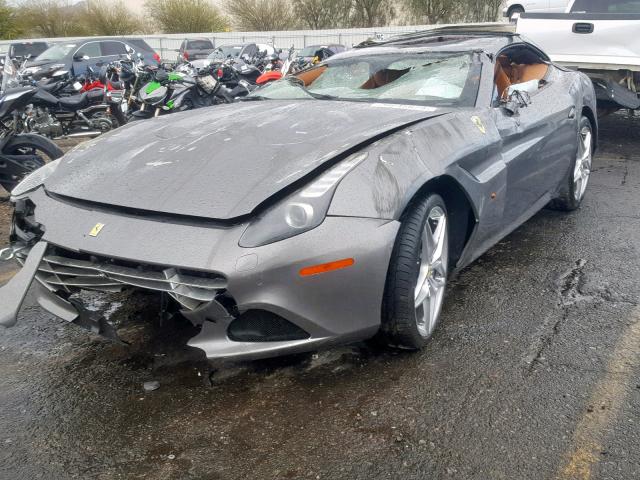 ZFF77XJA1F0209347 - 2015 FERRARI CALIFORNIA GRAY photo 2