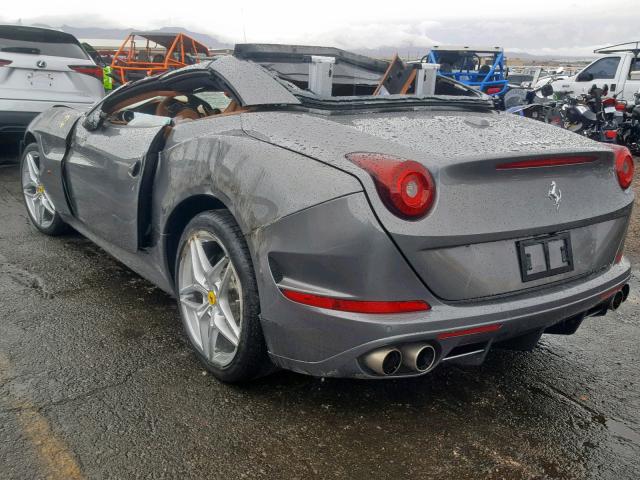 ZFF77XJA1F0209347 - 2015 FERRARI CALIFORNIA GRAY photo 3