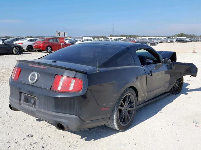 1ZVBP8CF2B5106231 - 2011 FORD MUSTANG GT BLACK photo 4