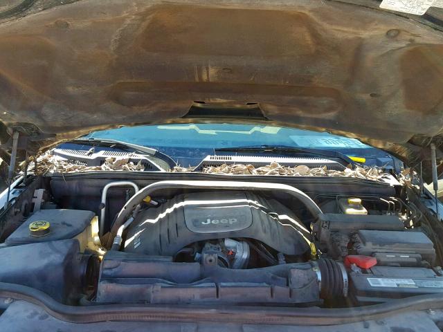 1J8HG68227C670013 - 2007 JEEP COMMANDER BLACK photo 7