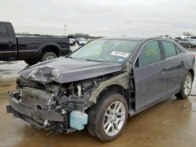 1G11D5RR6DF107492 - 2013 CHEVROLET MALIBU 1LT 灰色 照片 2