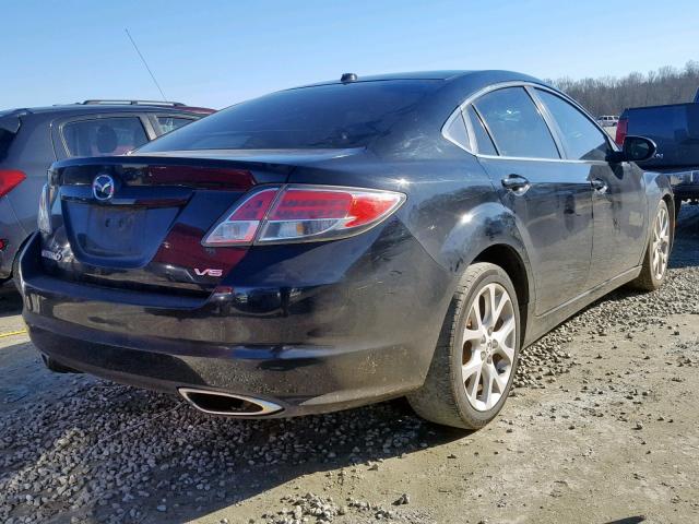 1YVHP82B295M25791 - 2009 MAZDA 6 S BLACK photo 4