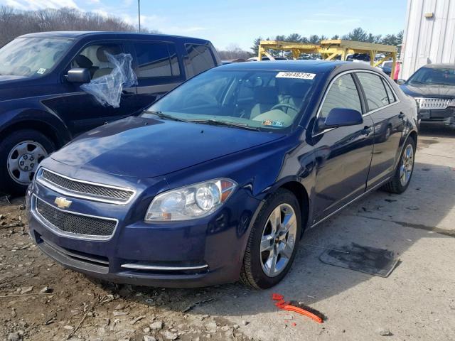 1G1ZH57B494160160 - 2009 CHEVROLET MALIBU 1LT ლურჯი ფოტო 2