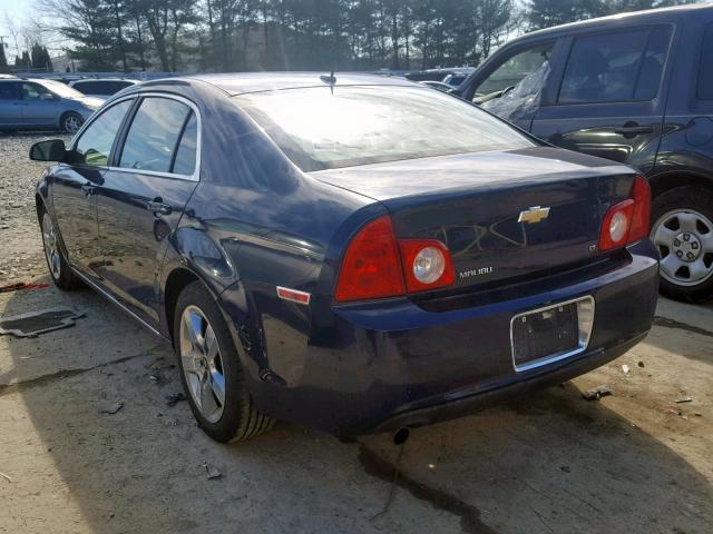 1G1ZH57B494160160 - 2009 CHEVROLET MALIBU 1LT ლურჯი ფოტო 3