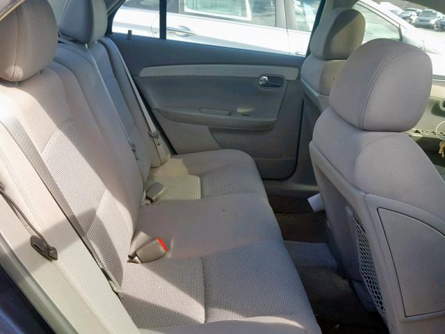 1G1ZH57B494160160 - 2009 CHEVROLET MALIBU 1LT ლურჯი ფოტო 6