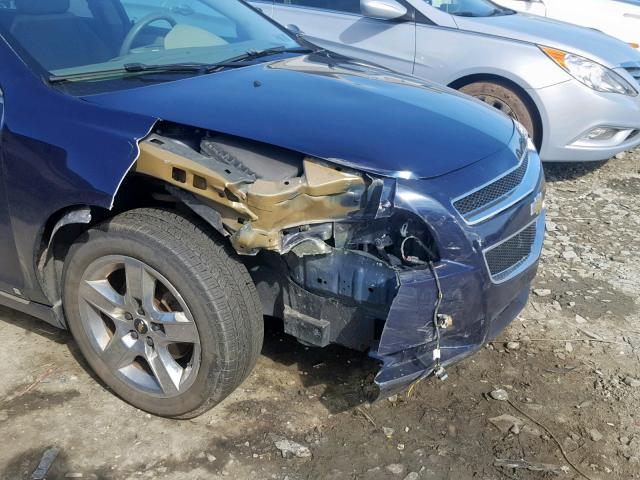 1G1ZH57B494160160 - 2009 CHEVROLET MALIBU 1LT ლურჯი ფოტო 9