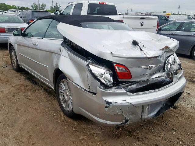 1C3LC55R28N294920 - 2008 CHRYSLER SEBRING TO SILVER photo 3