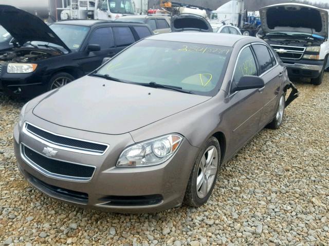 1G1ZB5E14BF321791 - 2011 CHEVROLET MALIBU LS 灰色 照片 2