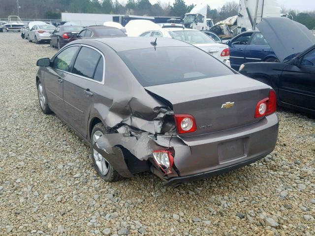 1G1ZB5E14BF321791 - 2011 CHEVROLET MALIBU LS 灰色 照片 3