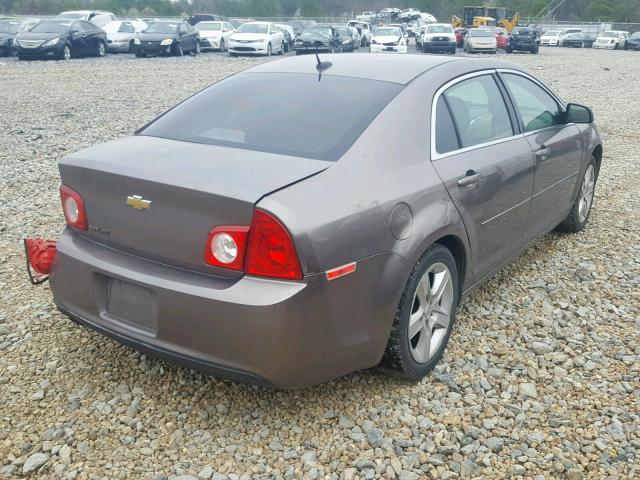 1G1ZB5E14BF321791 - 2011 CHEVROLET MALIBU LS 灰色 照片 4