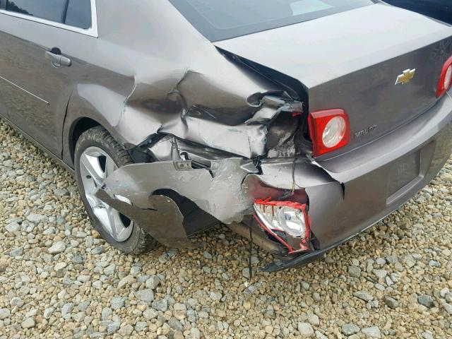 1G1ZB5E14BF321791 - 2011 CHEVROLET MALIBU LS 灰色 照片 9