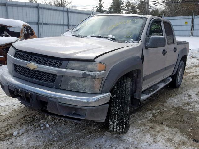 1GCDT136868188405 - 2006 CHEVROLET COLORADO GRAY photo 2