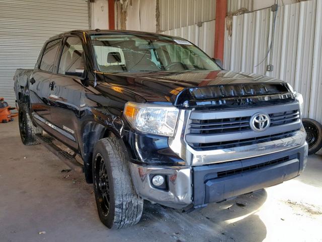 5TFEM5F15FX091256 - 2015 TOYOTA TUNDRA CRE BLACK photo 1