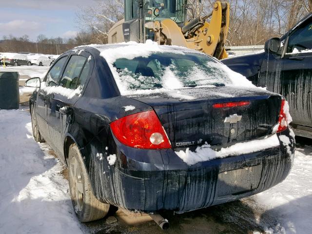 1G1AD5F51A7237204 - 2010 CHEVROLET COBALT 1LT BLACK photo 3