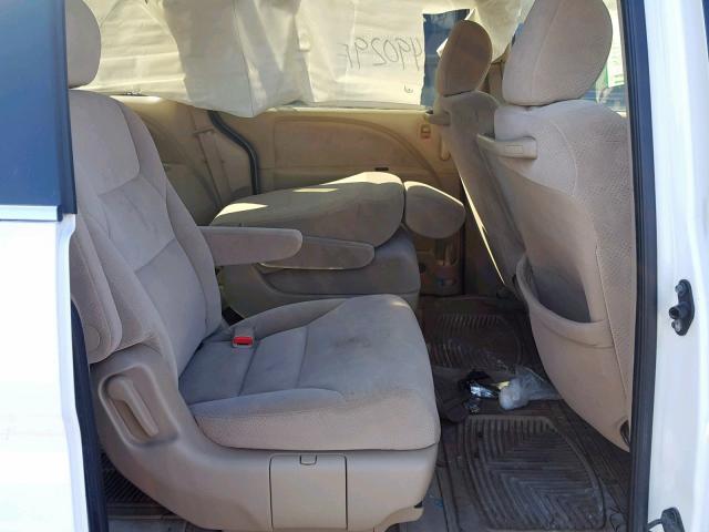 5FNRL38247B061448 - 2007 HONDA ODYSSEY LX WHITE photo 6