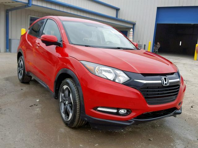 3CZRU6H58JG700273 - 2018 HONDA HR-V EX RED photo 1