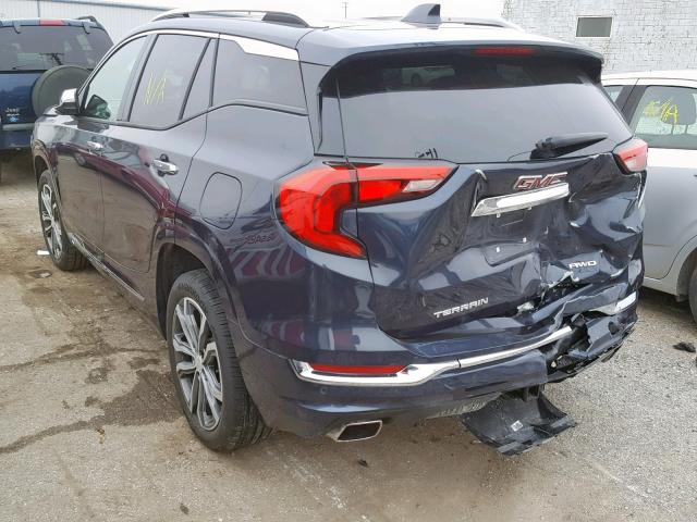 3GKALXEX1KL145486 - 2019 GMC TERRAIN DE BLUE photo 3