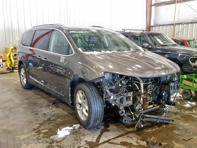 2C4RC1EG6HR653654 - 2017 CHRYSLER PACIFICA T GRAY photo 1