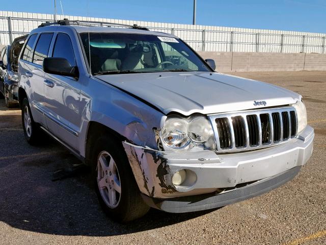 1J4HR58N05C586673 - 2005 JEEP GRAND CHER SILVER photo 1