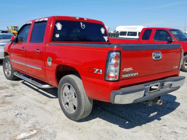 2GTEK13Z971168122 - 2007 GMC NEW SIERRA RED photo 3