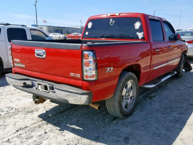 2GTEK13Z971168122 - 2007 GMC NEW SIERRA RED photo 4