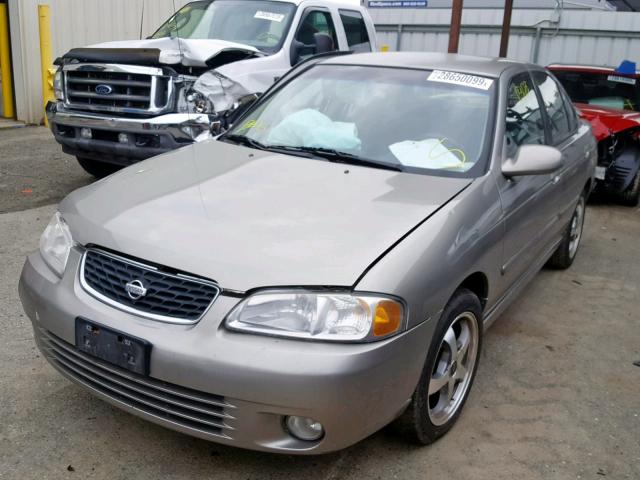 3N1BB51D51L125505 - 2001 NISSAN SENTRA SE SILVER photo 2