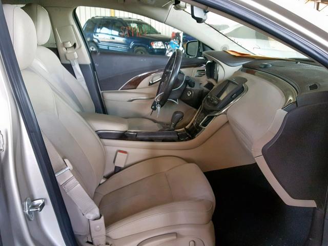 1G4GA5G38EF107936 - 2014 BUICK LACROSSE GOLD photo 5