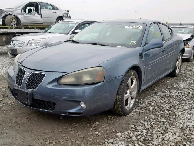 2G2WC58C261252492 - 2006 PONTIAC GRAND PRIX BLUE photo 2
