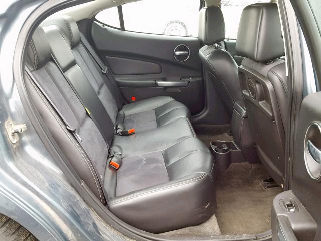 2G2WC58C261252492 - 2006 PONTIAC GRAND PRIX BLUE photo 6
