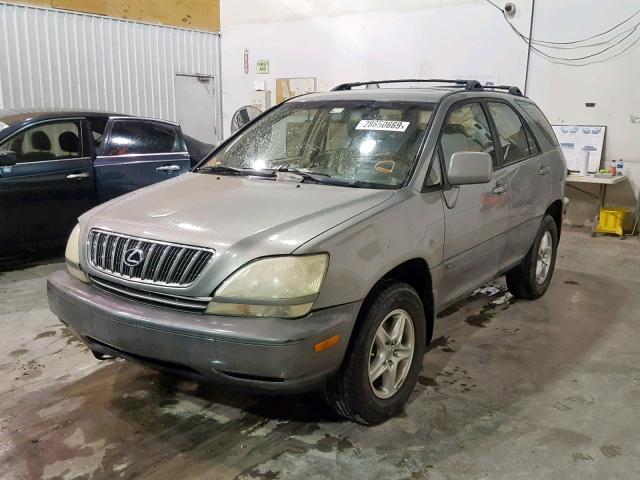 JTJGF10U930152740 - 2003 LEXUS RX 300 GRAY photo 2