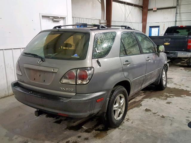 JTJGF10U930152740 - 2003 LEXUS RX 300 GRAY photo 4