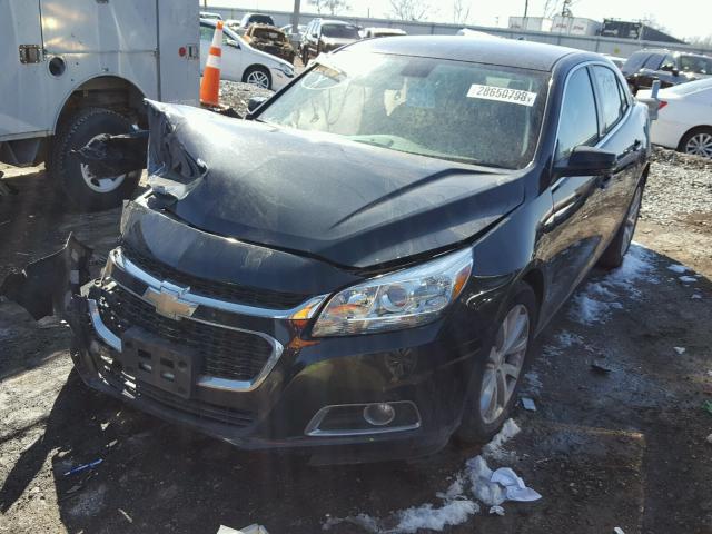 1G11F5SL8FF252228 - 2015 CHEVROLET MALIBU LTZ შავი ფოტო 2