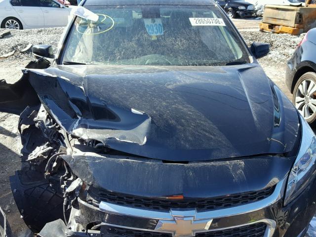 1G11F5SL8FF252228 - 2015 CHEVROLET MALIBU LTZ შავი ფოტო 7