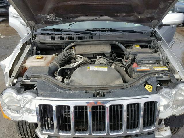 1J8GR58K69C543932 - 2009 JEEP GRAND CHER SILVER photo 7