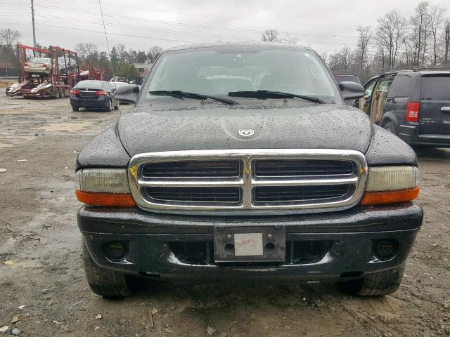 1D4HS38NX3F595023 - 2003 DODGE DURANGO SP BLACK photo 9