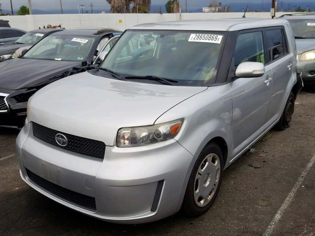 JTLKE50E581035808 - 2008 TOYOTA SCION XB 银色 照片 2