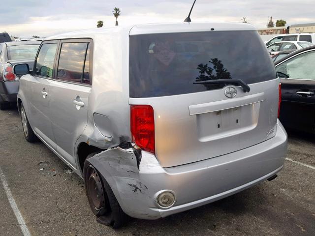 JTLKE50E581035808 - 2008 TOYOTA SCION XB 银色 照片 3