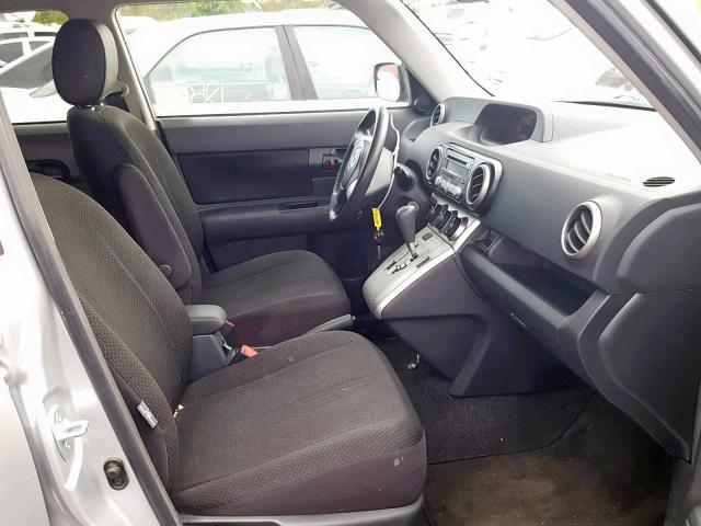 JTLKE50E581035808 - 2008 TOYOTA SCION XB 银色 照片 5