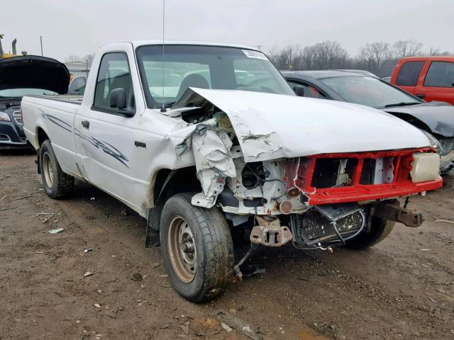 1FTYR10U92PB73804 - 2002 FORD RANGER WHITE photo 1