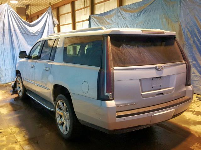 1GYS4HKJXJR114094 - 2018 CADILLAC ESCALADE E GRAY photo 3