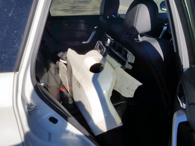 5J8TB18527A020138 - 2007 ACURA RDX TECHNO WHITE photo 6