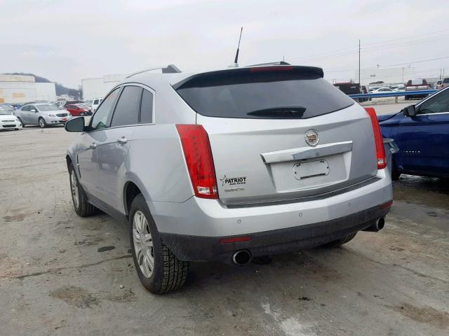 3GYFNAEY4AS532422 - 2010 CADILLAC SRX LUXURY SILVER photo 3