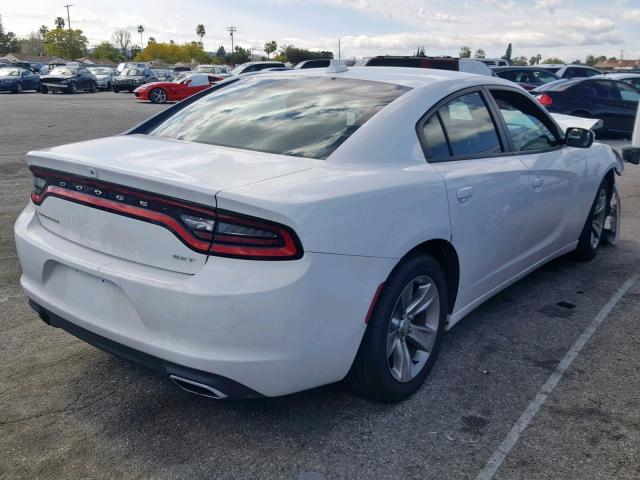 2C3CDXHG3HH617514 - 2017 DODGE CHARGER SX WHITE photo 4