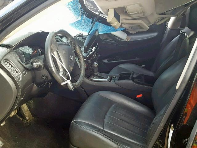 JN1AJ0HR9AM752796 - 2010 INFINITI EX35 BASE BLACK photo 5