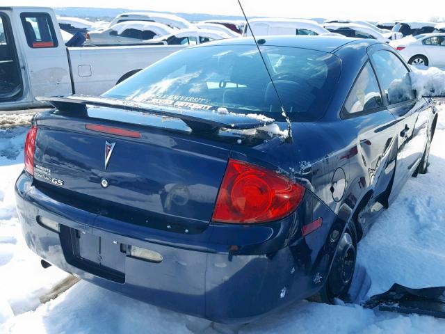 1G2AL18F687170770 - 2008 PONTIAC G5 BLUE photo 4